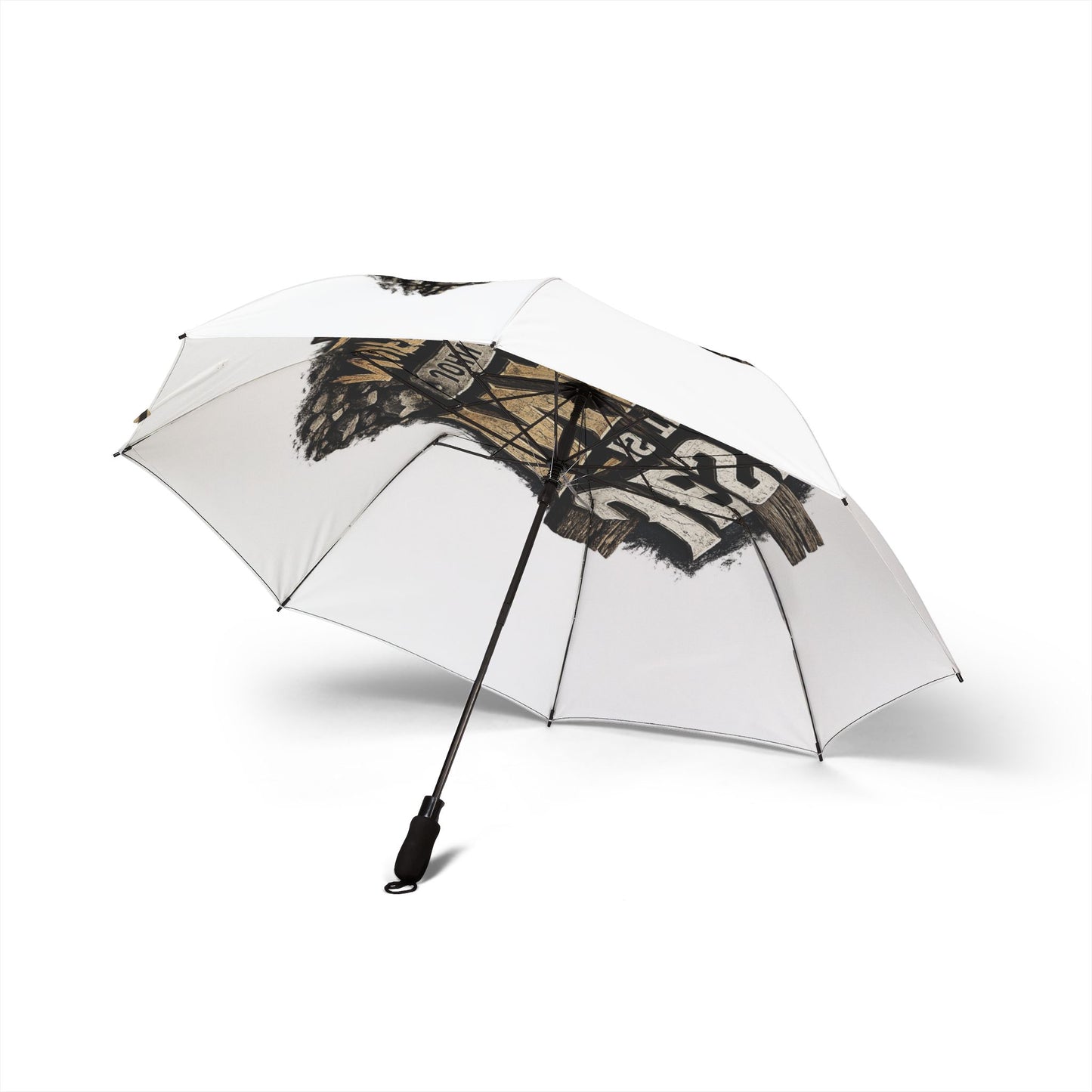 Umbrella — "Jesus Is The Way" Semi-Automatic Foldable Rain Umbrella