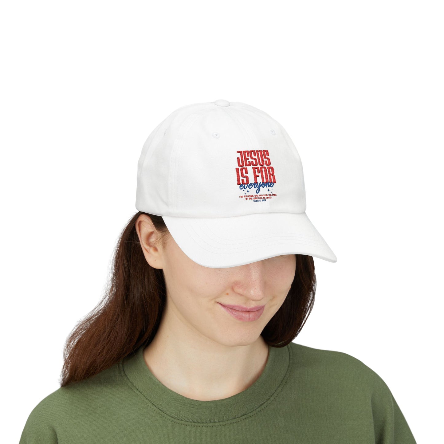 Dad Cap — "Jesus Is For Everyone" Christian Baseball Hat