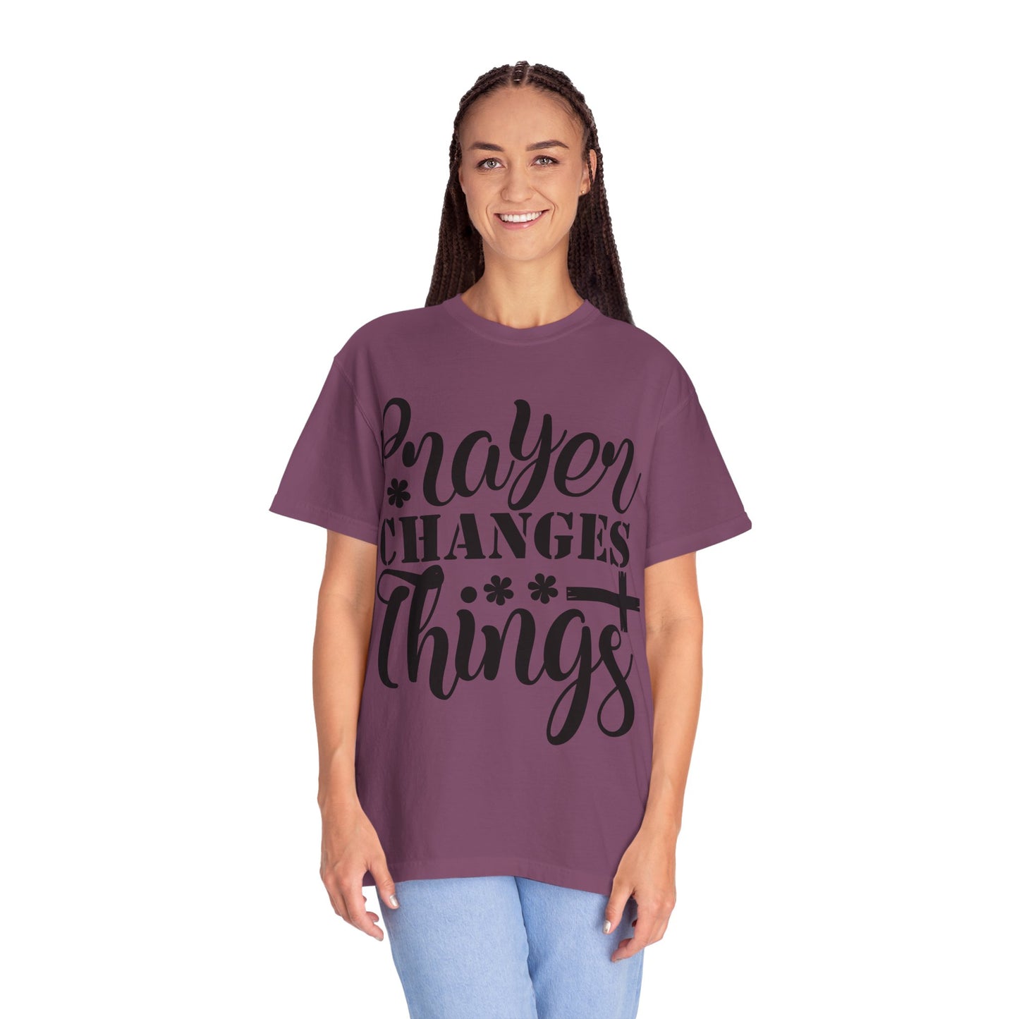 Prayer Changes Things T-Shirt — Christian Faith Graphic Tee