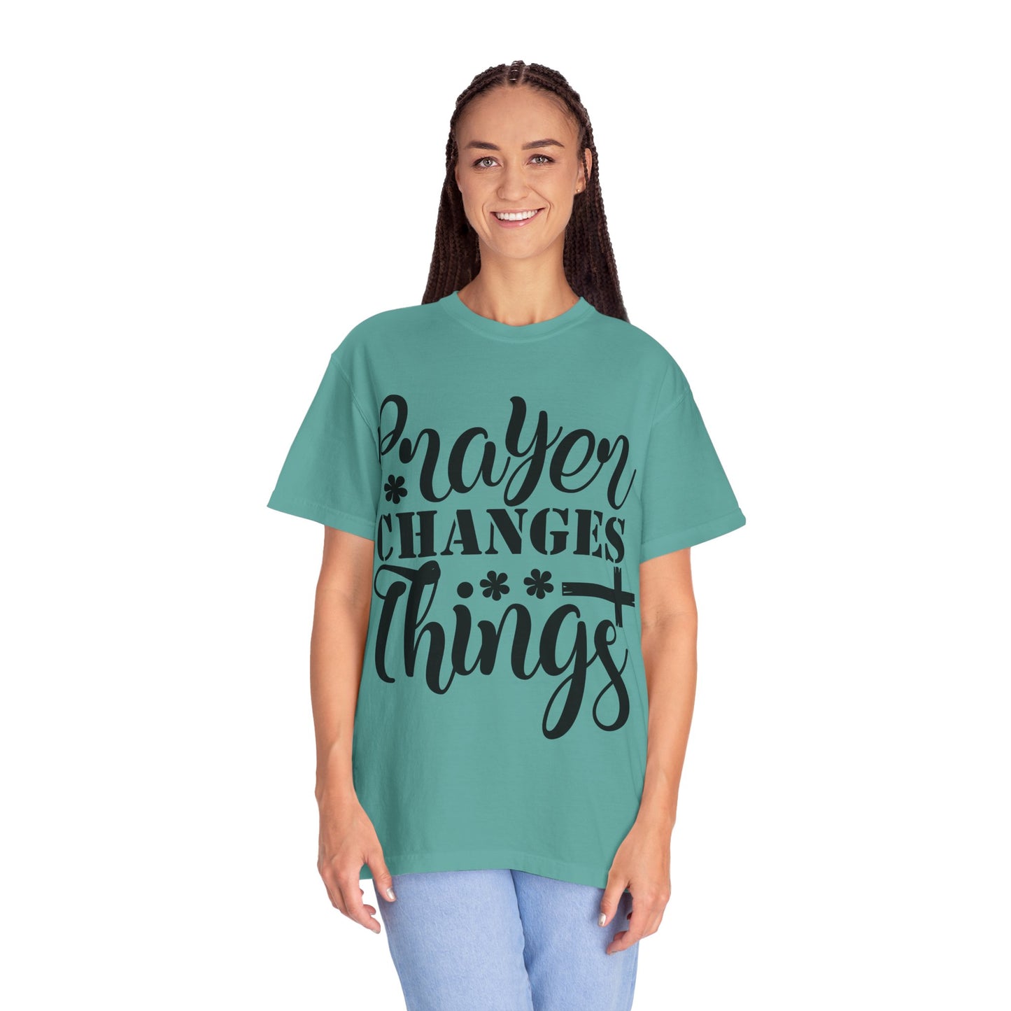 Prayer Changes Things T-Shirt — Christian Faith Graphic Tee