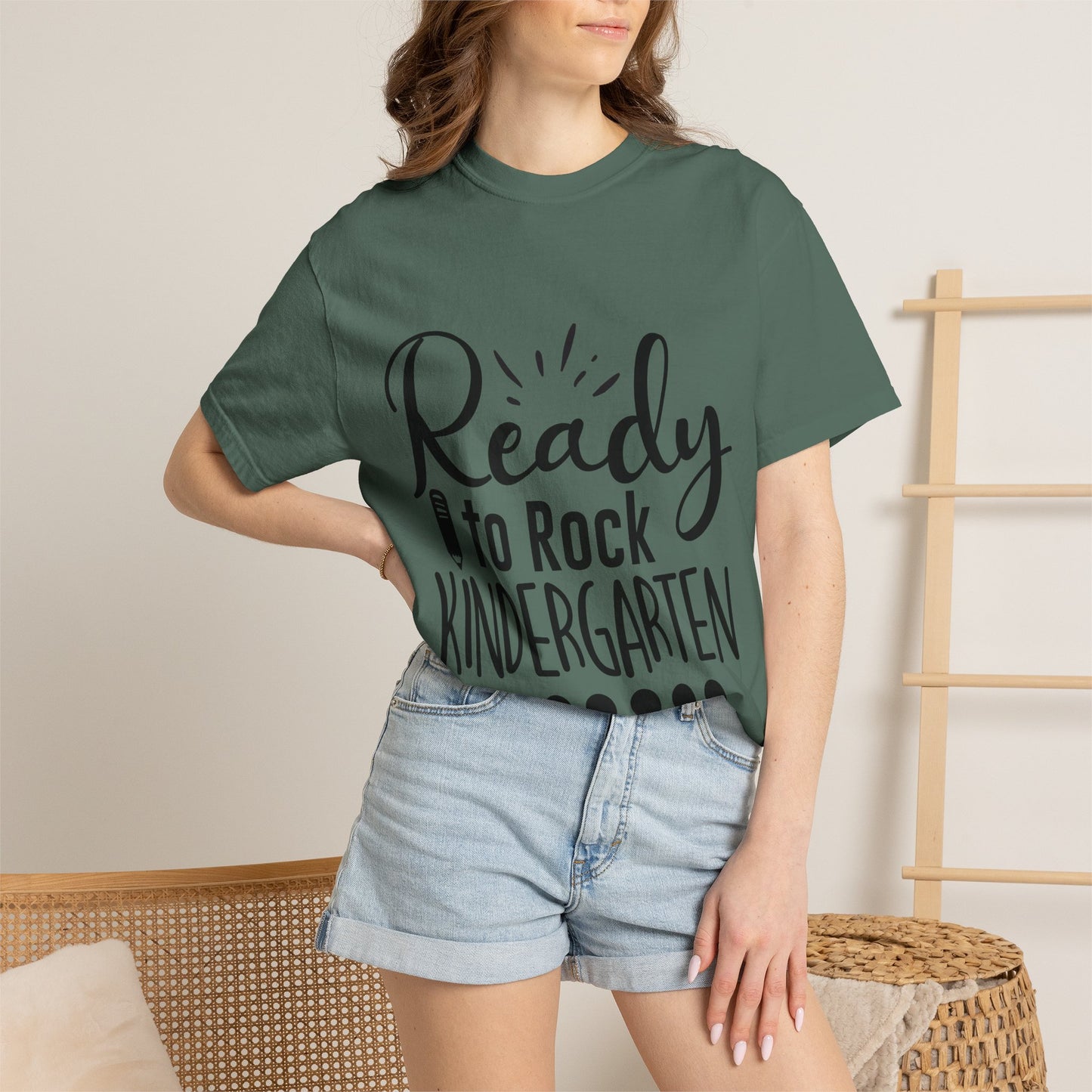 Ready to Rock Kindergarten T-Shirt — Back-to-School Kids Tee
