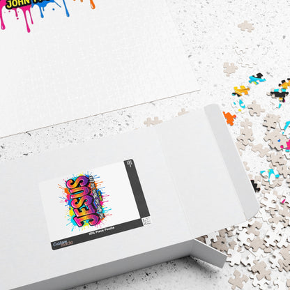 Jesus Graffiti Puzzle – "Jesus: The Way, The Truth, The Life" Inspirational Christian Jigsaw (110–1014 pcs)