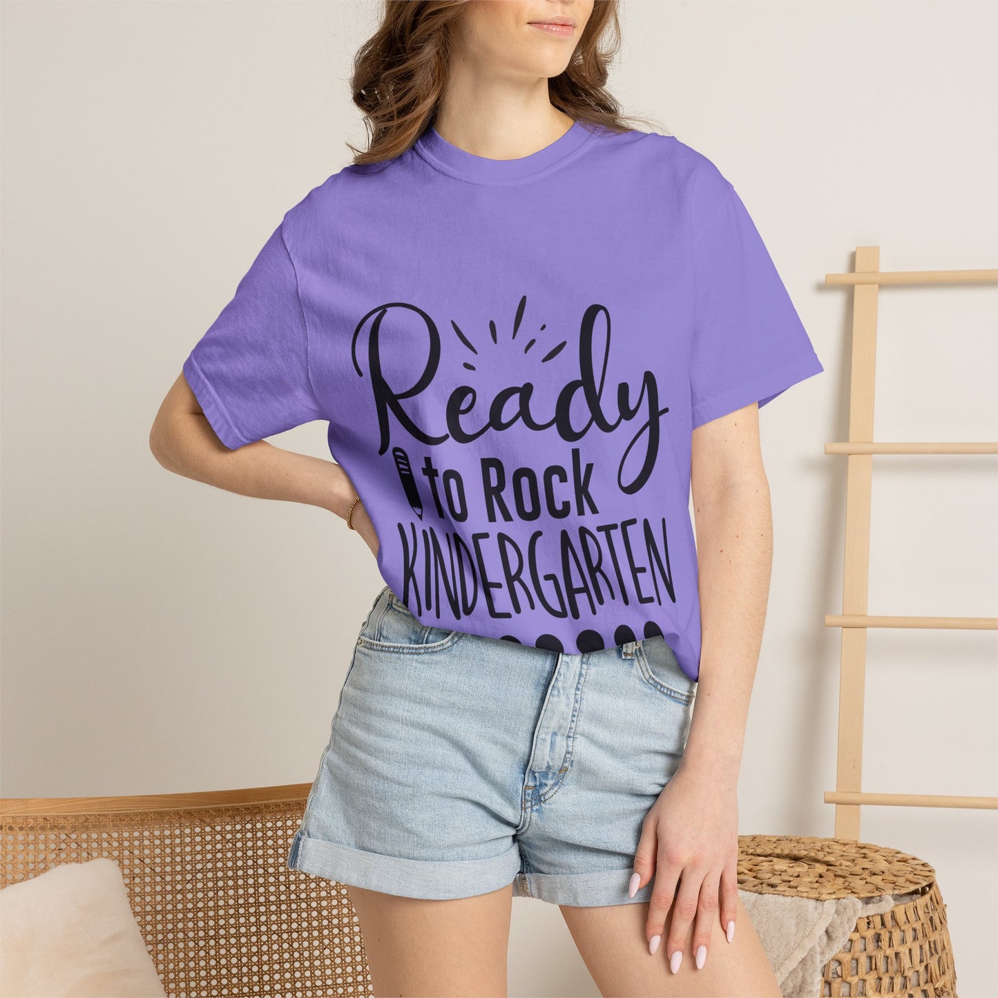 Ready to Rock Kindergarten T-Shirt — Back-to-School Kids Tee