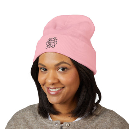 Embroidered 'Y'all Need Jesus' Cuffed Beanie