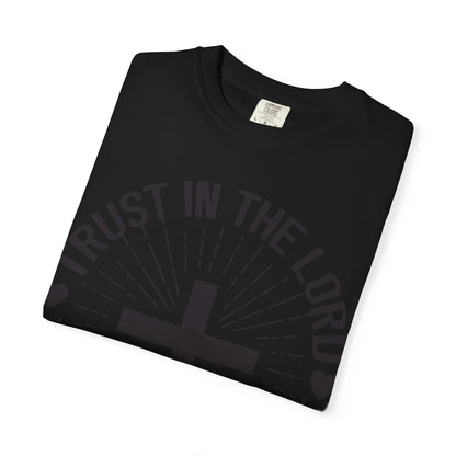 Christian T-Shirt — "Trust in the Lord with All Your Heart" Proverbs 3:5 Faith Tee