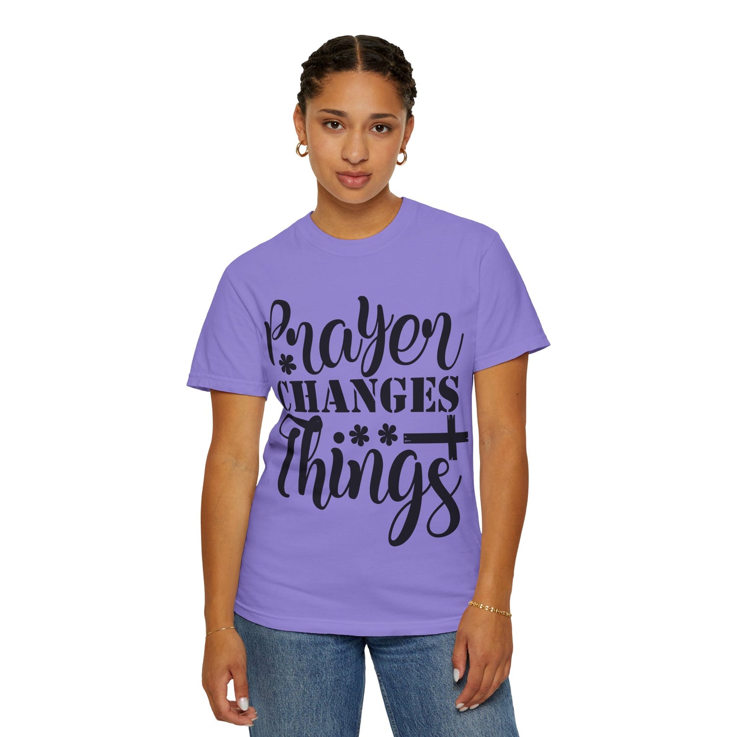 Prayer Changes Things T-Shirt — Christian Faith Graphic Tee