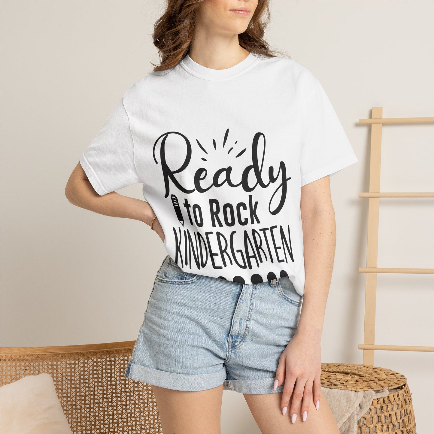 Ready to Rock Kindergarten T-Shirt — Back-to-School Kids Tee