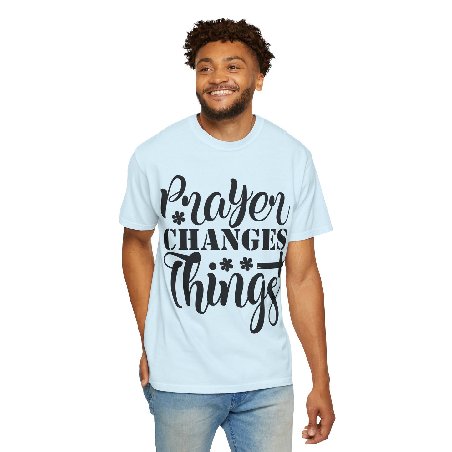 Prayer Changes Things T-Shirt — Christian Faith Graphic Tee