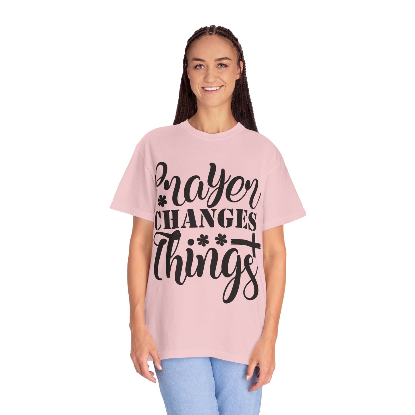 Prayer Changes Things T-Shirt — Christian Faith Graphic Tee