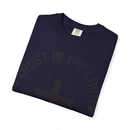 Christian T-Shirt — "Trust in the Lord with All Your Heart" Proverbs 3:5 Faith Tee