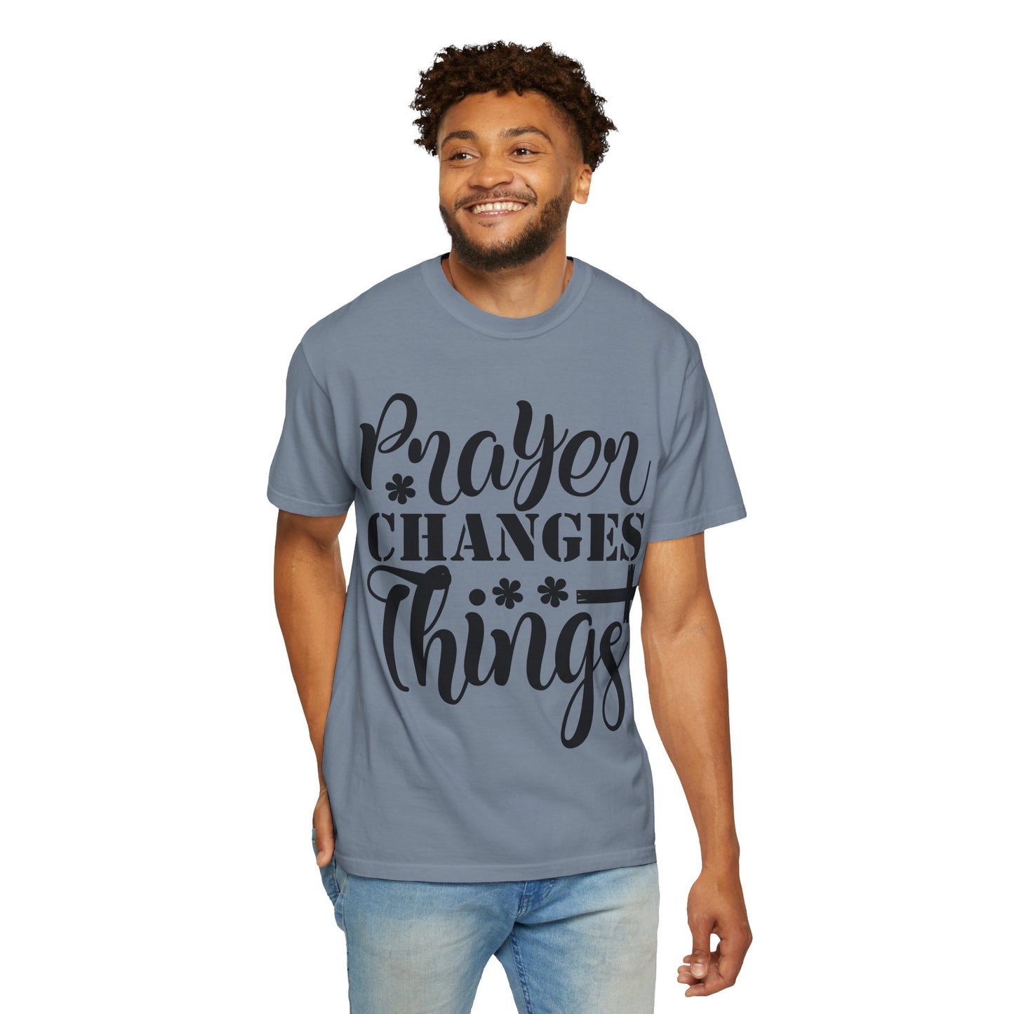 Prayer Changes Things T-Shirt — Christian Faith Graphic Tee