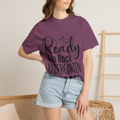 Ready to Rock Kindergarten T-Shirt — Back-to-School Kids Tee