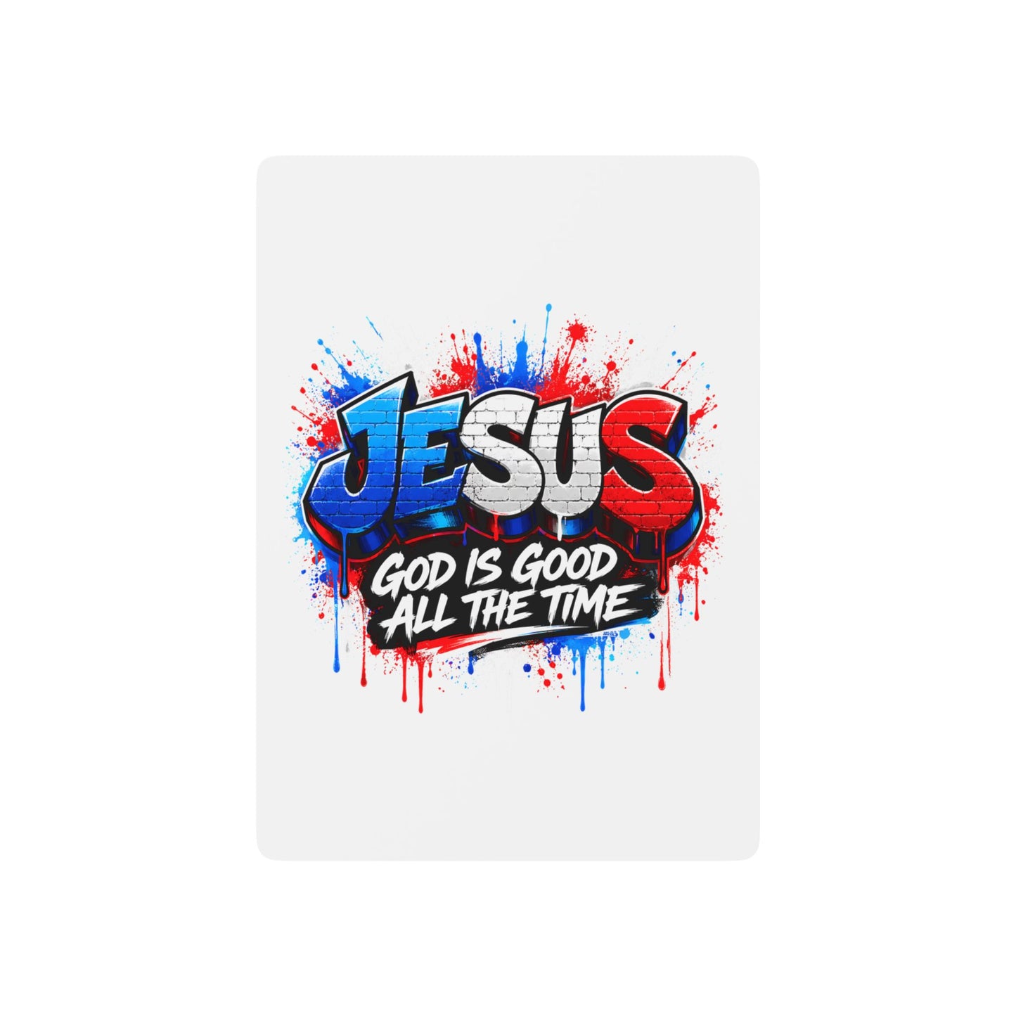 Jesus Poker Playing Cards — "God Is Good All The Time" Deck