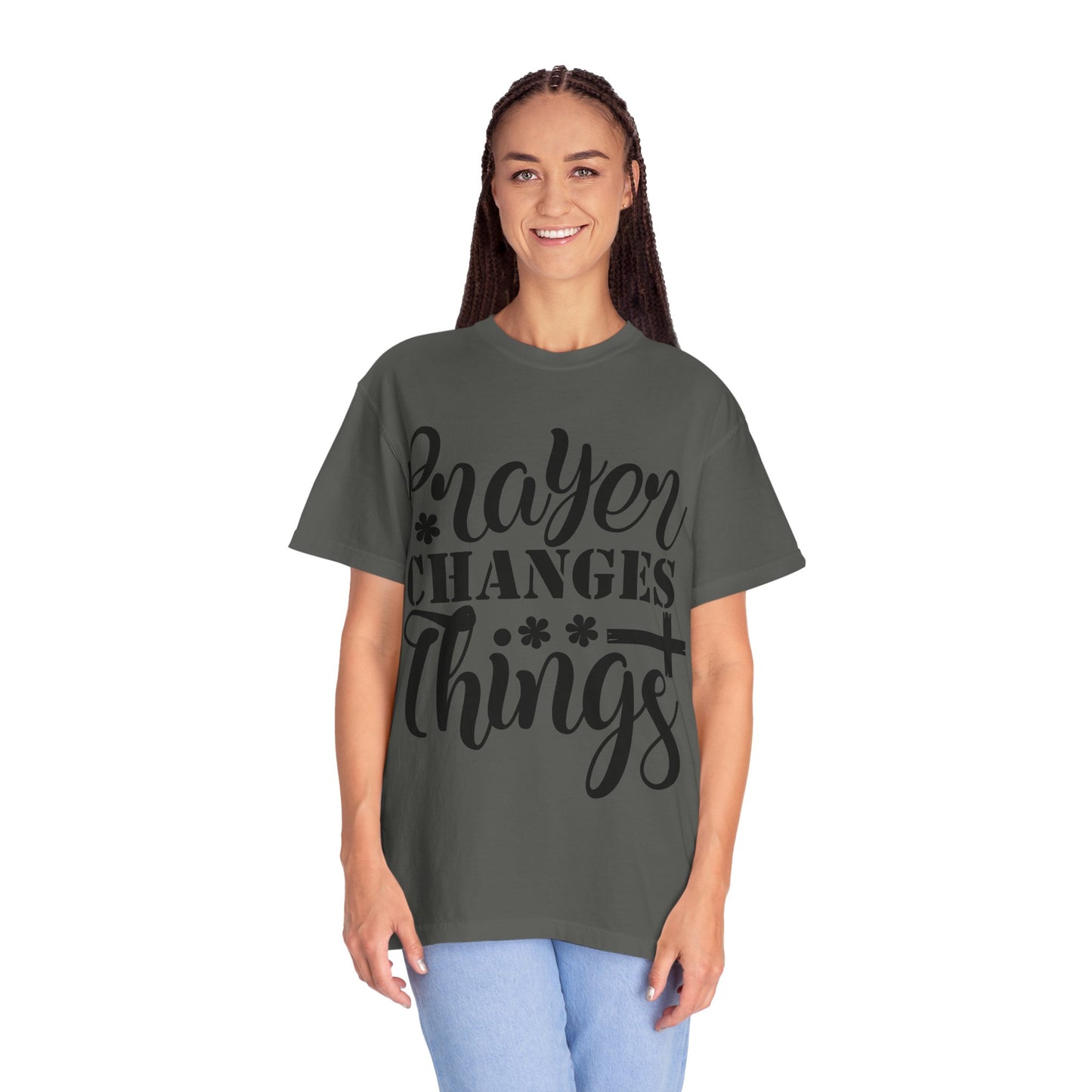 Prayer Changes Things T-Shirt — Christian Faith Graphic Tee