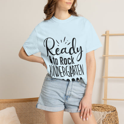 Ready to Rock Kindergarten T-Shirt — Back-to-School Kids Tee