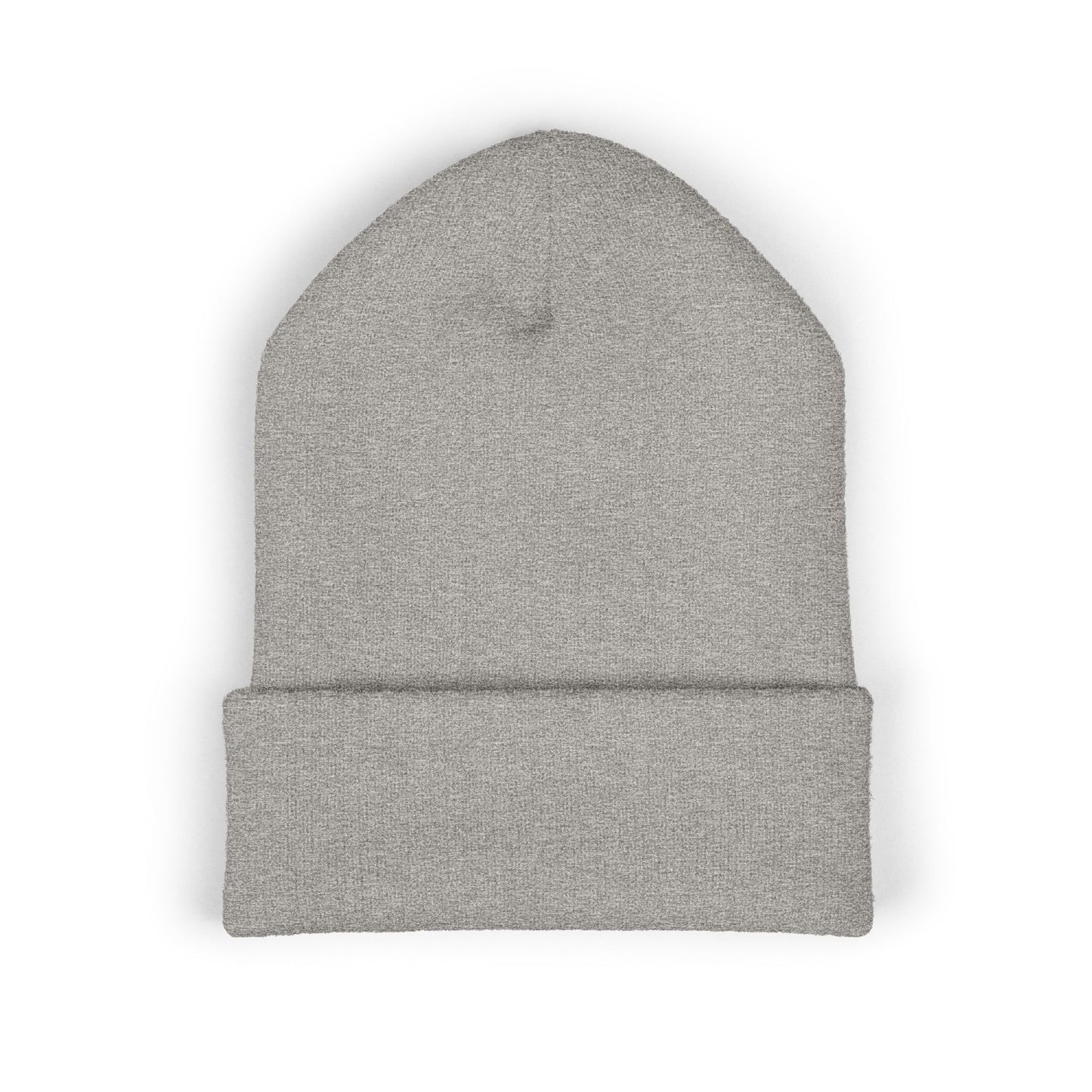 Embroidered 'Jesus' Crown Cuffed Beanie — Christian Faith Winter Hat