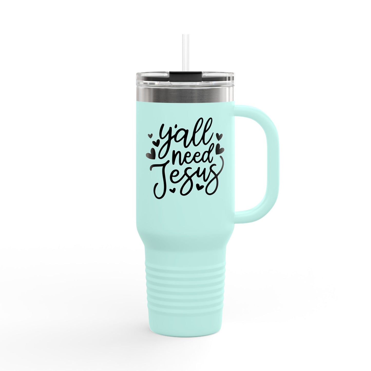 Y'all Need Jesus 40oz Insulated Travel Mug