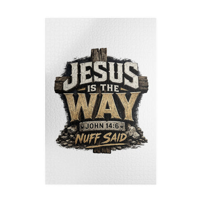 Jesus Is The Way Puzzle — John 14:6 Faith Jigsaw (110–1014 pcs)