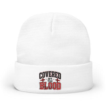 Covered by the Blood Embroidered Beanie
