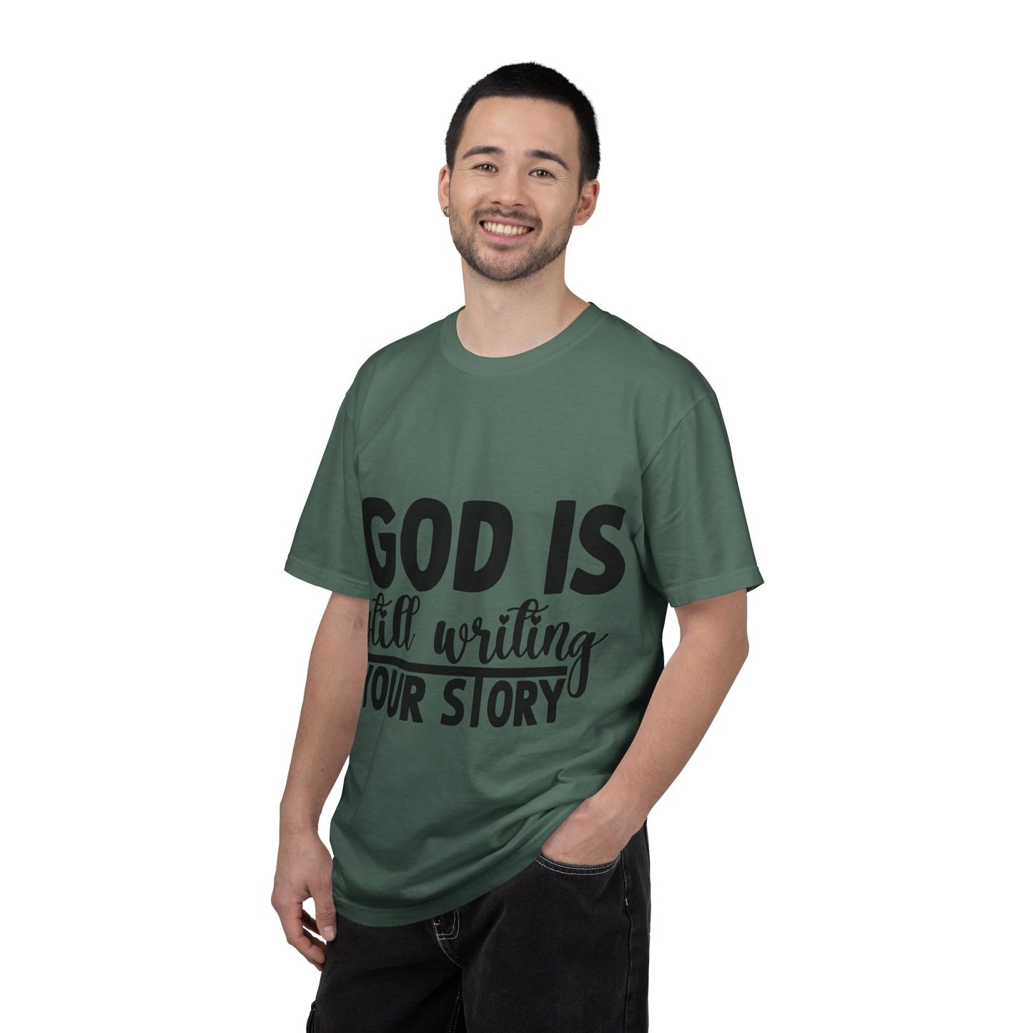 T-Shirt - "God Is Still Writing Your Story" Inspirational Christian Tee