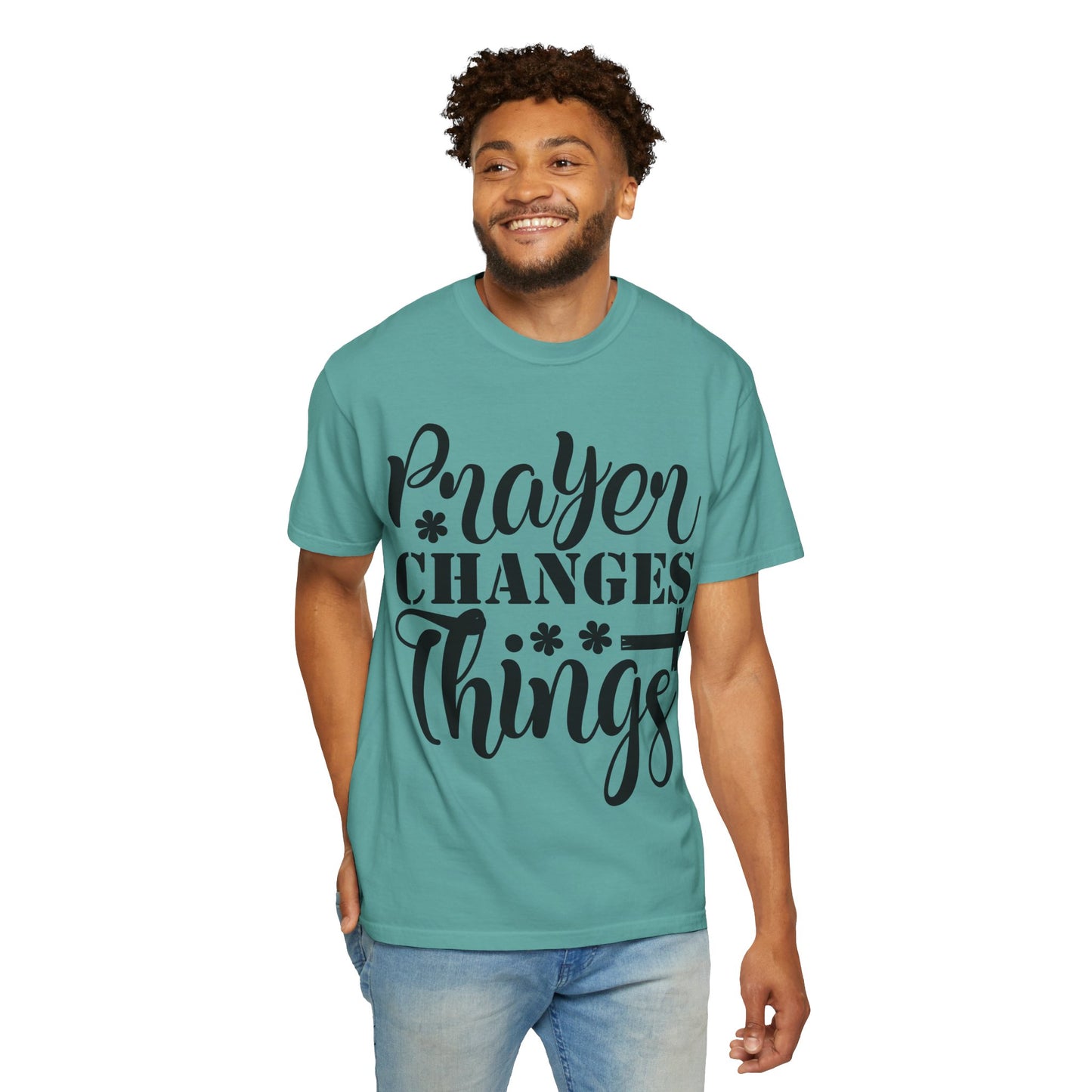 Prayer Changes Things T-Shirt — Christian Faith Graphic Tee