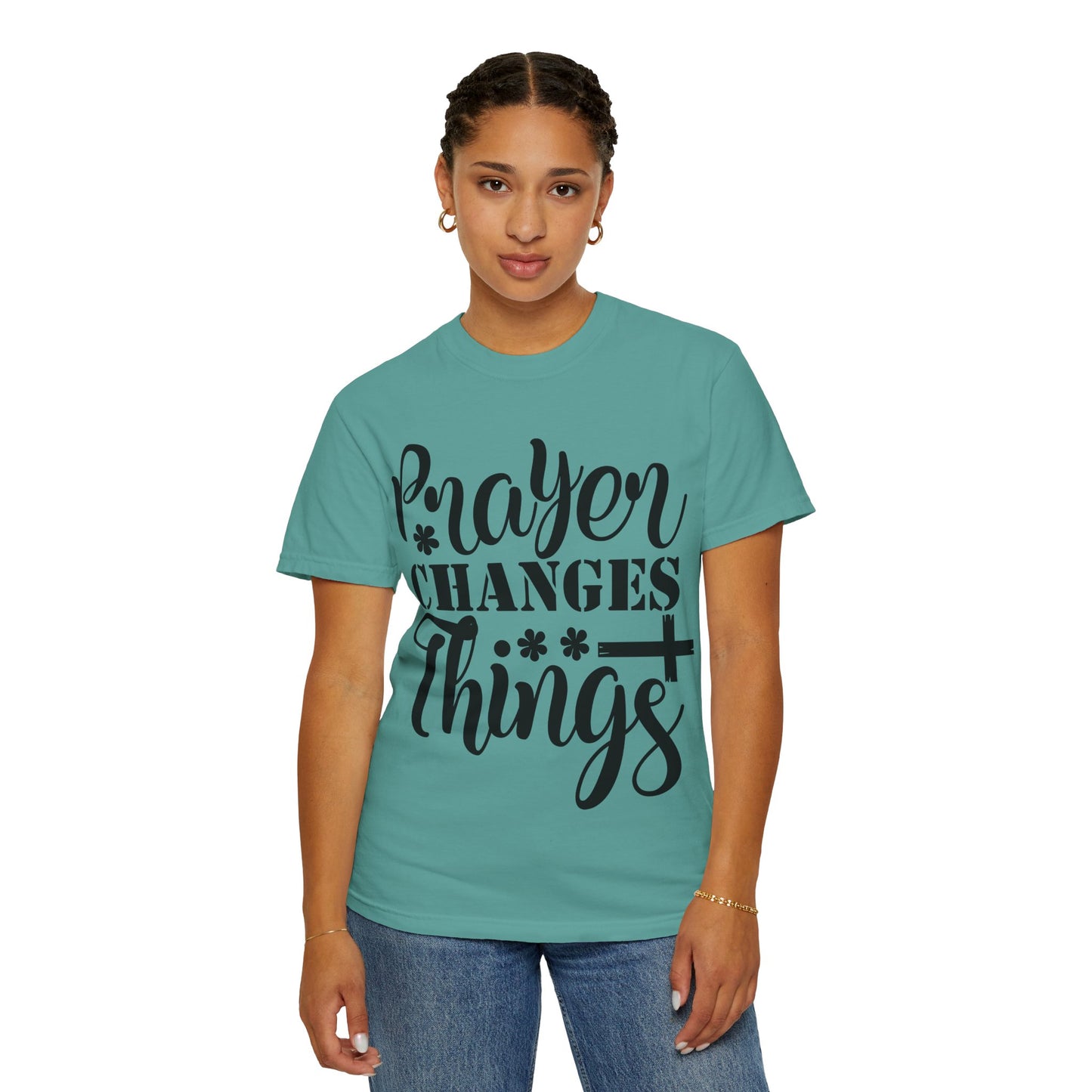 Prayer Changes Things T-Shirt — Christian Faith Graphic Tee