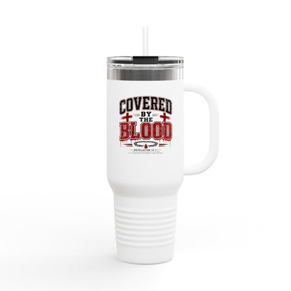 Covered by the Blood 40oz Insulated Travel Mug