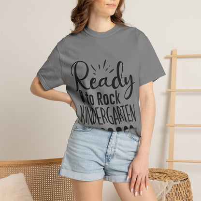 Ready to Rock Kindergarten T-Shirt — Back-to-School Kids Tee