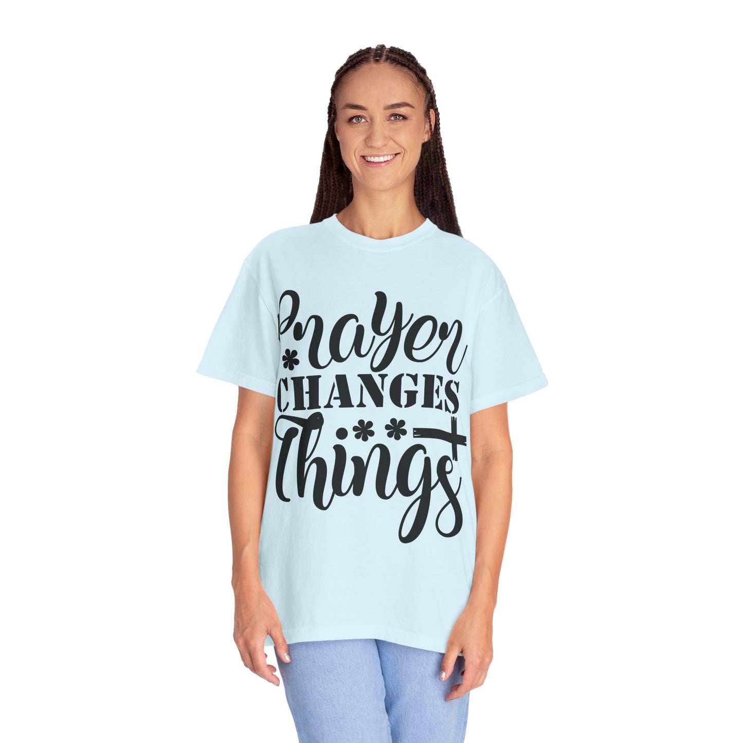 Prayer Changes Things T-Shirt — Christian Faith Graphic Tee