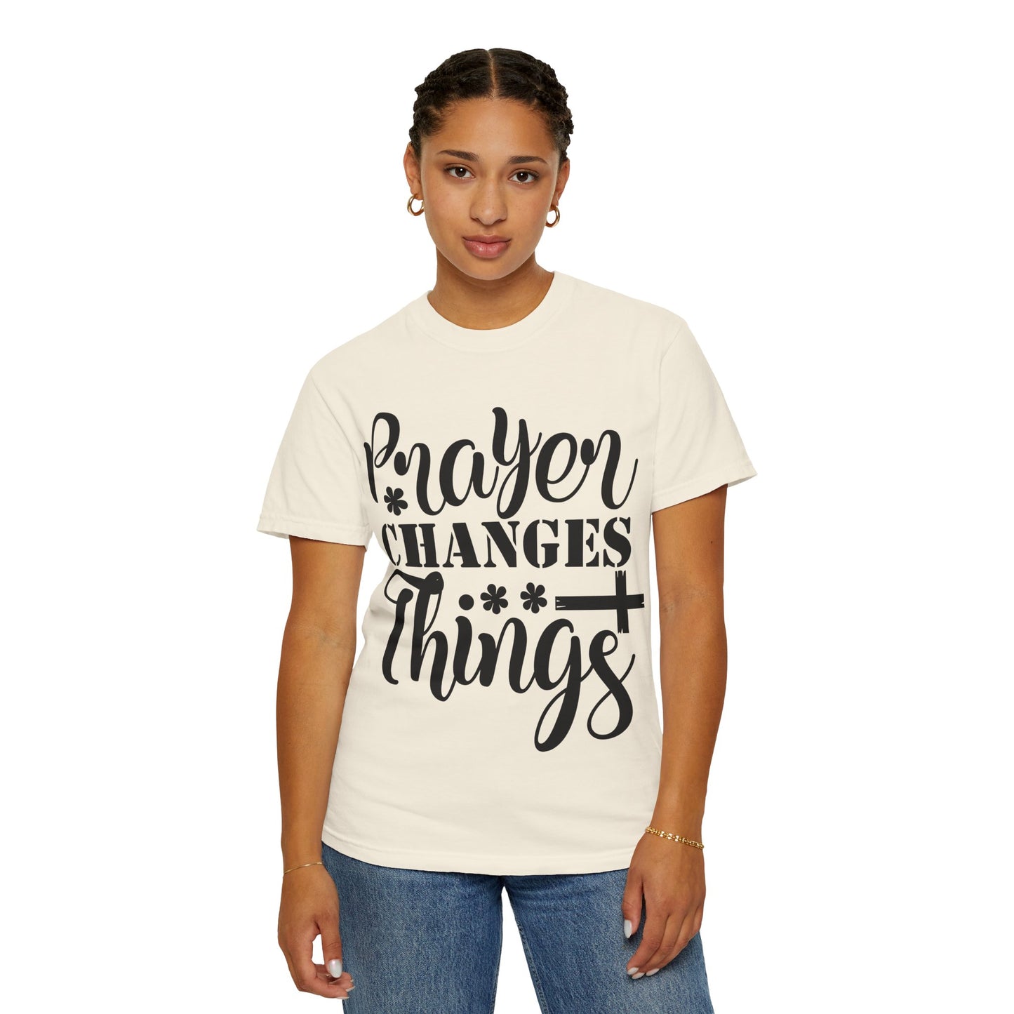 Prayer Changes Things T-Shirt — Christian Faith Graphic Tee