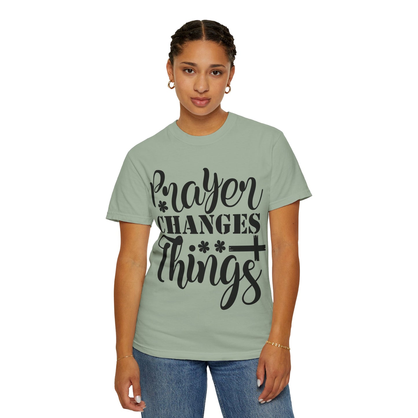 Prayer Changes Things T-Shirt — Christian Faith Graphic Tee