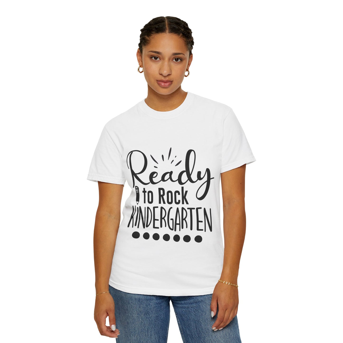 Ready to Rock Kindergarten T-Shirt — Back-to-School Kids Tee