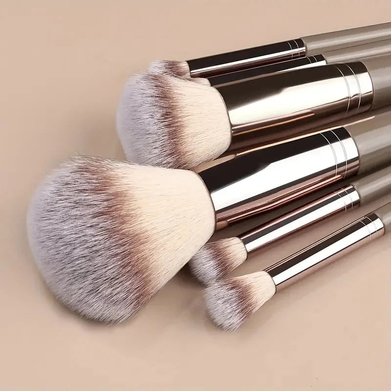 Soft Fluffy Makeup Brush Set