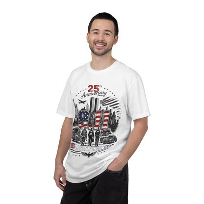 9/11 25th Anniversary T-Shirt — Never Forget 2001–2026 Memorial Tee