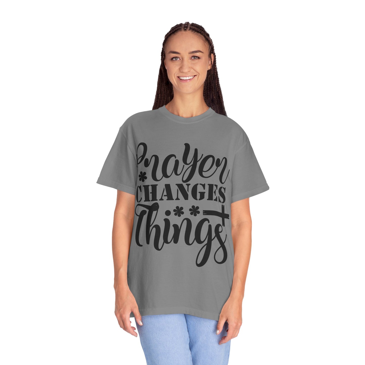 Prayer Changes Things T-Shirt — Christian Faith Graphic Tee