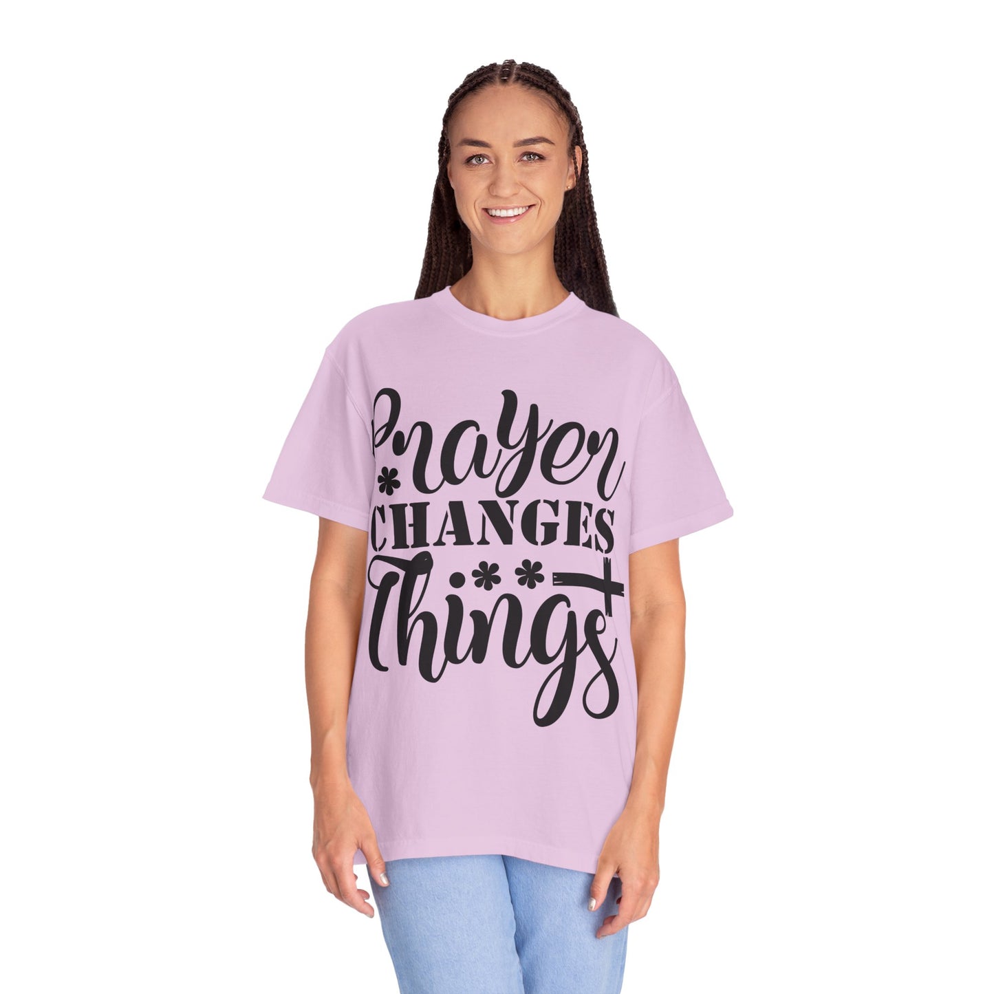 Prayer Changes Things T-Shirt — Christian Faith Graphic Tee