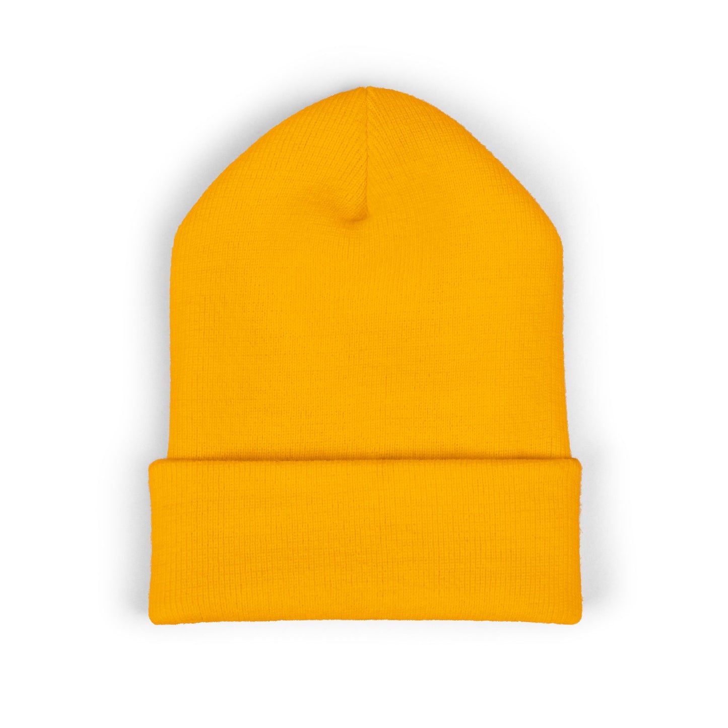 Embroidered 'Jesus' Crown Cuffed Beanie — Christian Faith Winter Hat