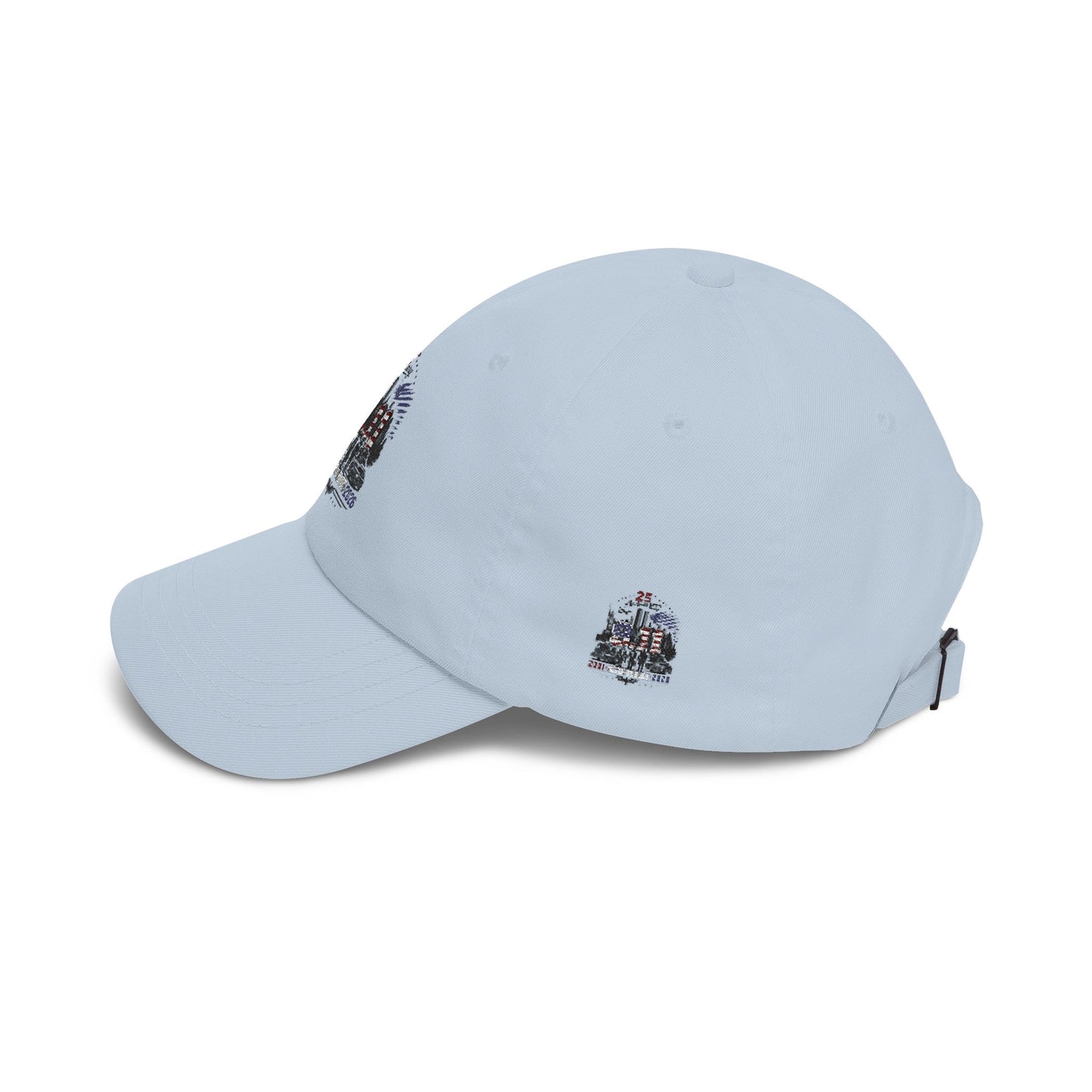 25th Anniversary Dad Cap — Retro Lighthouse & Harbor Embroidery