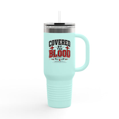 Covered by the Blood 40oz Insulated Travel Mug