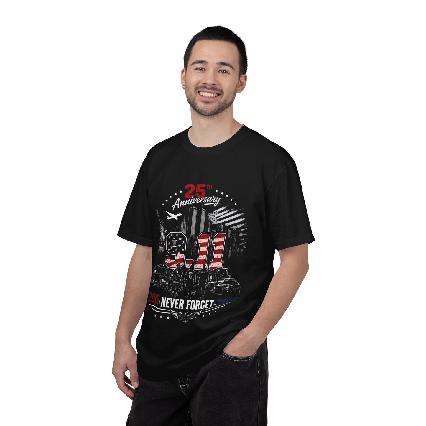 T-Shirt — '25th Anniversary 2001–2026' Commemorative Graphic Tee