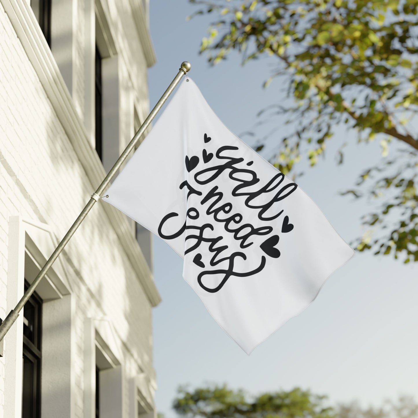 Garden Flag — “Y'all Need Jesus” Double-Sided Decorative Flag