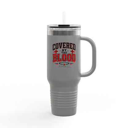 Covered by the Blood 40oz Insulated Travel Mug