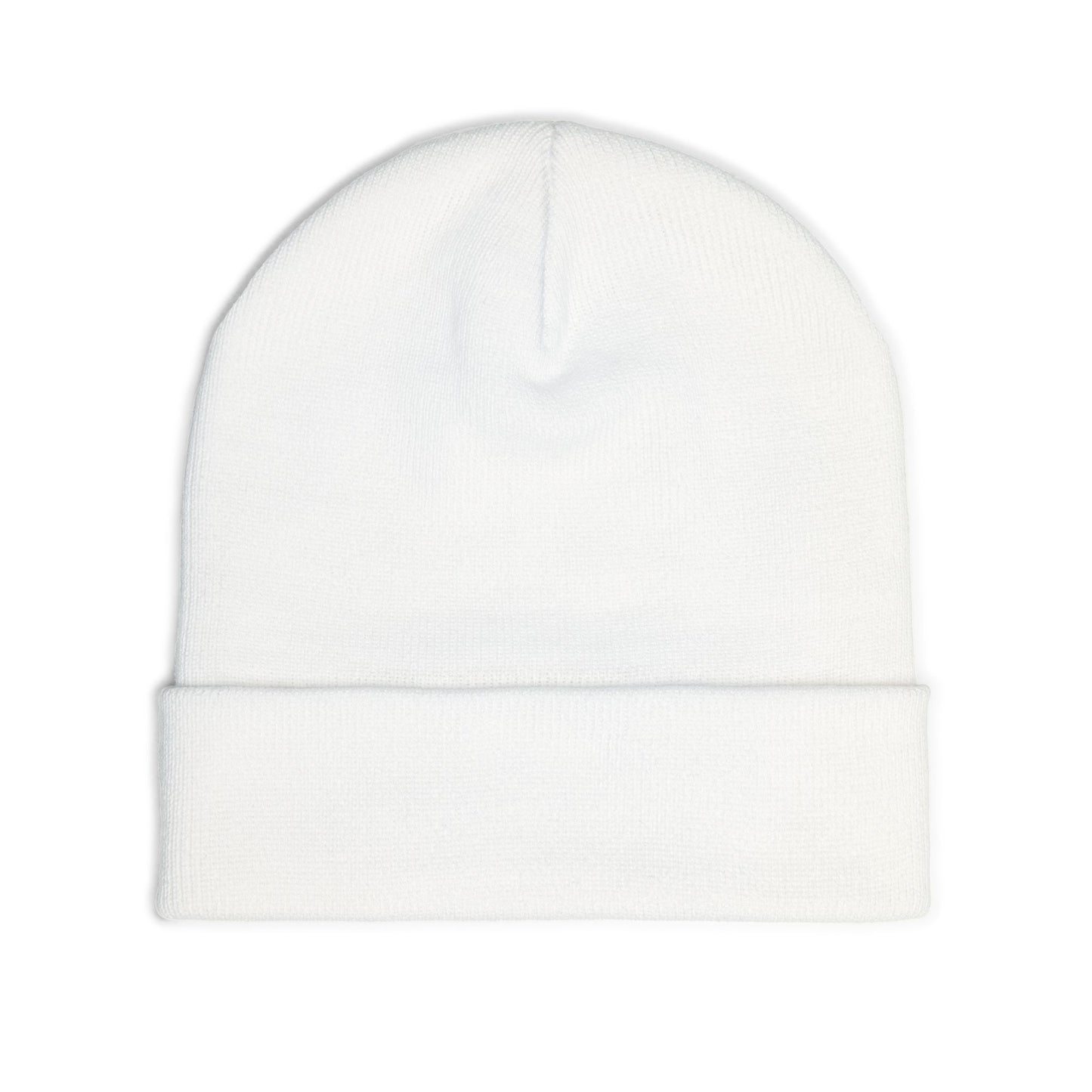 Embroidered 'God's Plan' Knit Beanie – Faith-Inspired Winter Hat