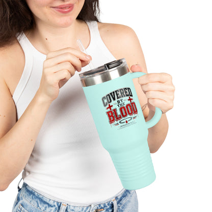 Covered by the Blood 40oz Insulated Travel Mug