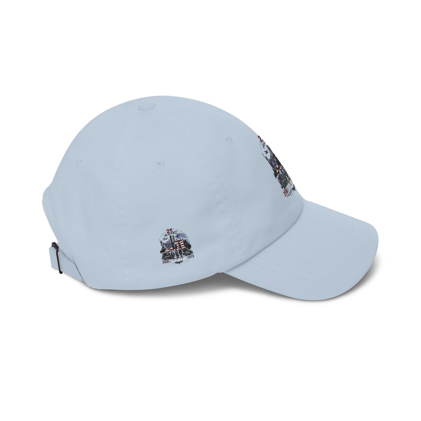 25th Anniversary Dad Cap — Retro Lighthouse & Harbor Embroidery