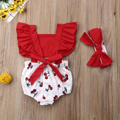 Cherry Blossom Baby Outfit