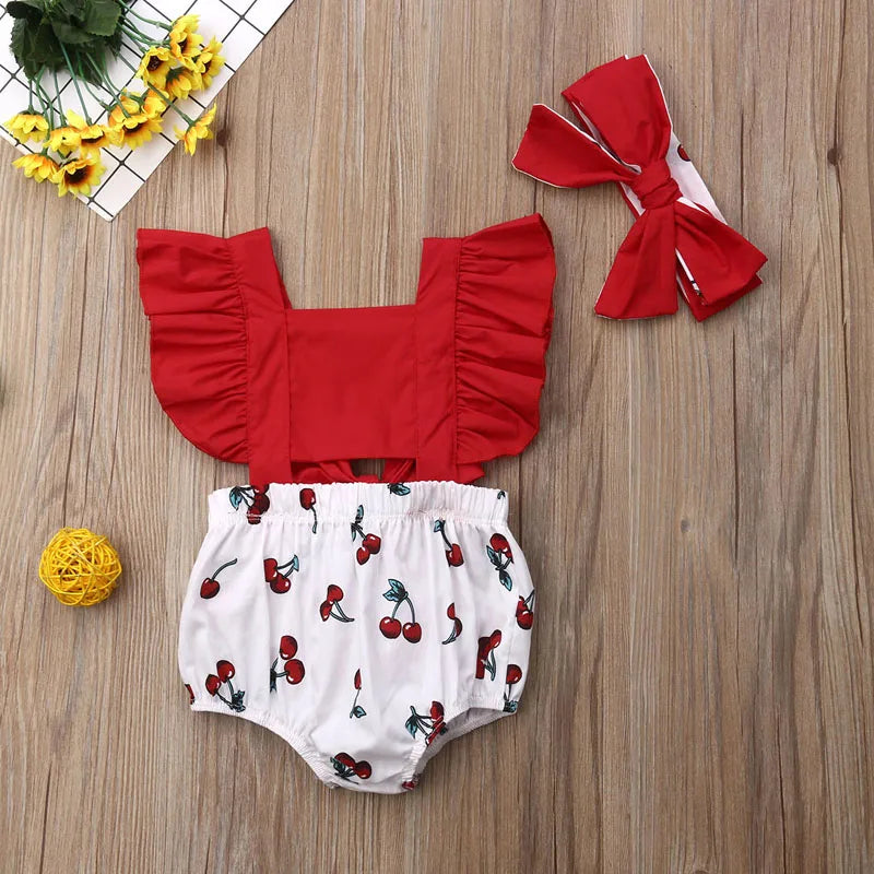 Cherry Blossom Baby Outfit
