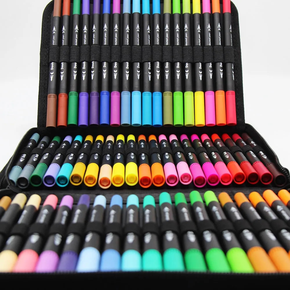 Rainbow Brush Pen Set