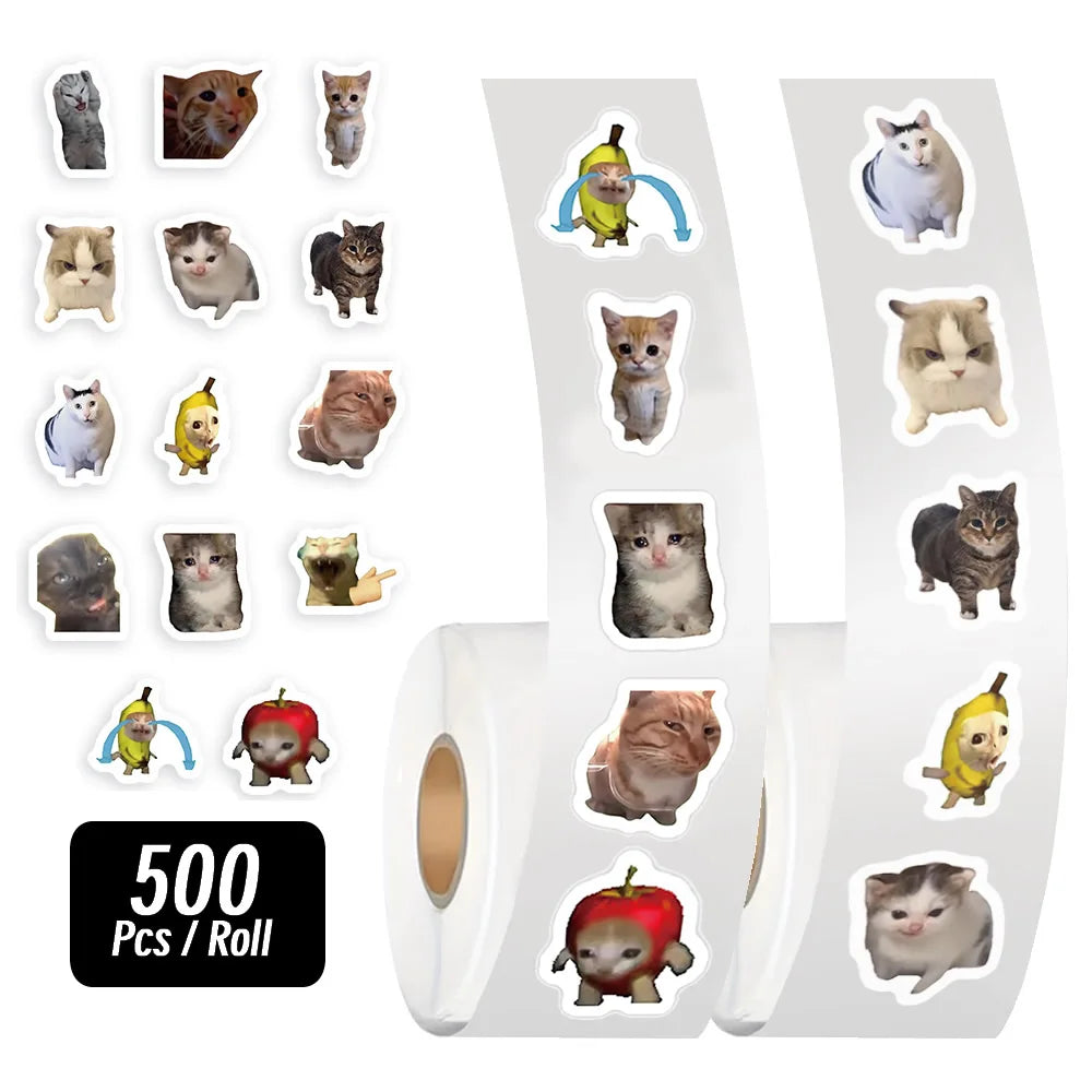 Cute Cat Stickers Collection