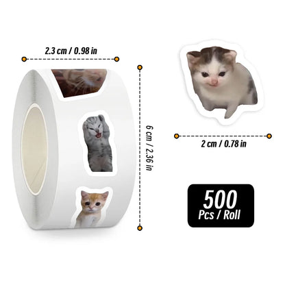 Cute Cat Stickers Collection